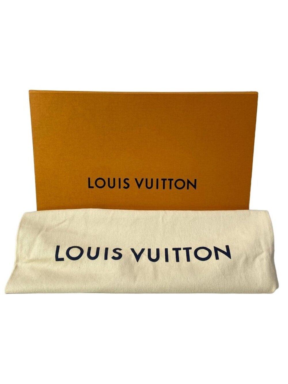 Louis Vuitton Shoulder Bag Lockme Bucket Blue Jean Leather - Picture 8 of 15